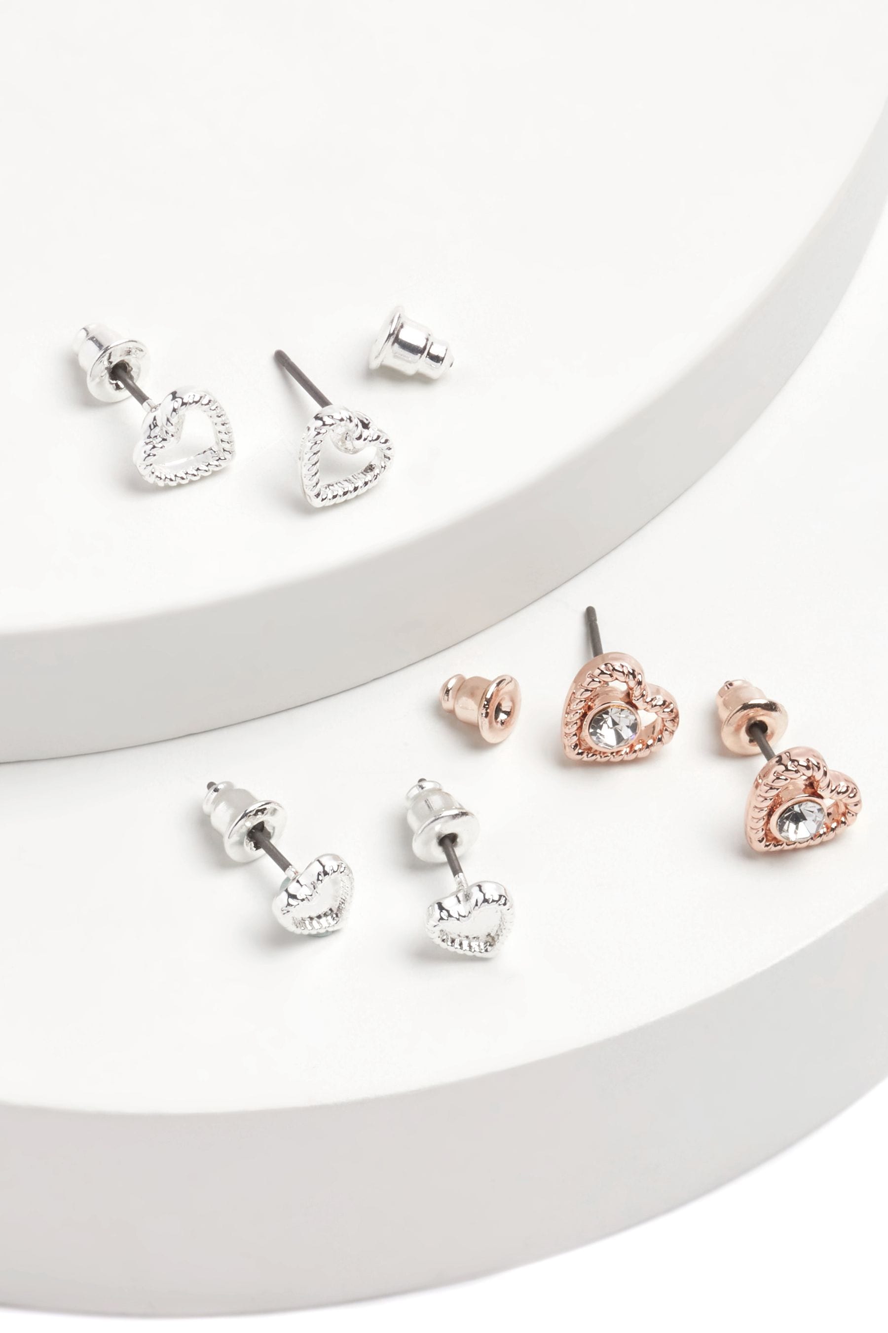 Next heart earrings on sale