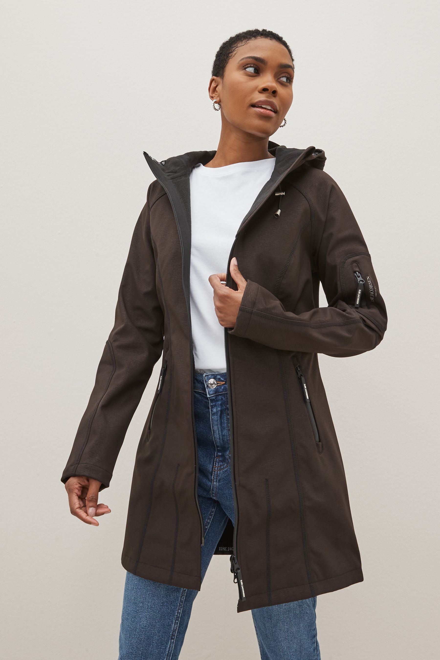 Ilse jacobsen waterproof coat on sale