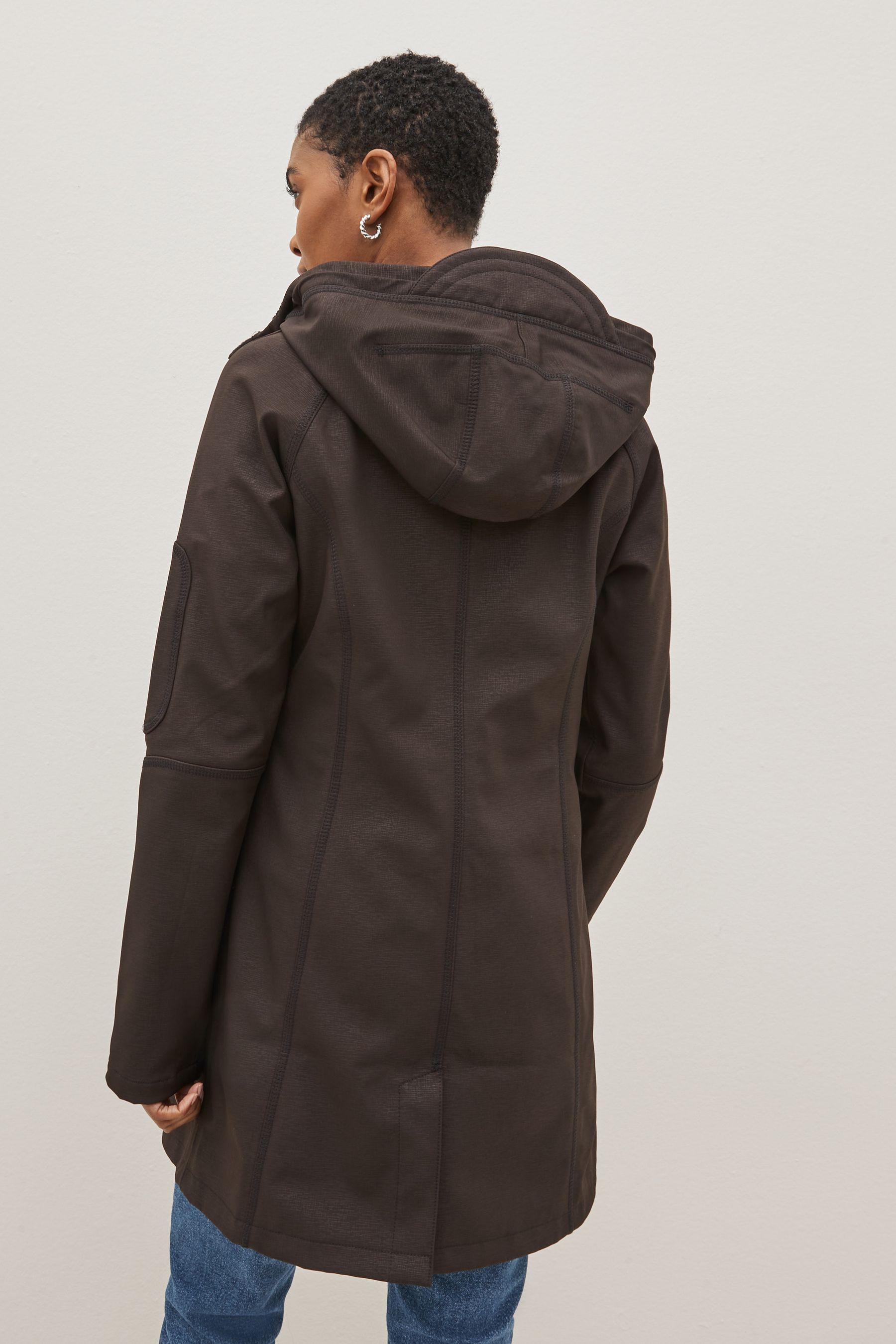 Slim fit raincoat on sale