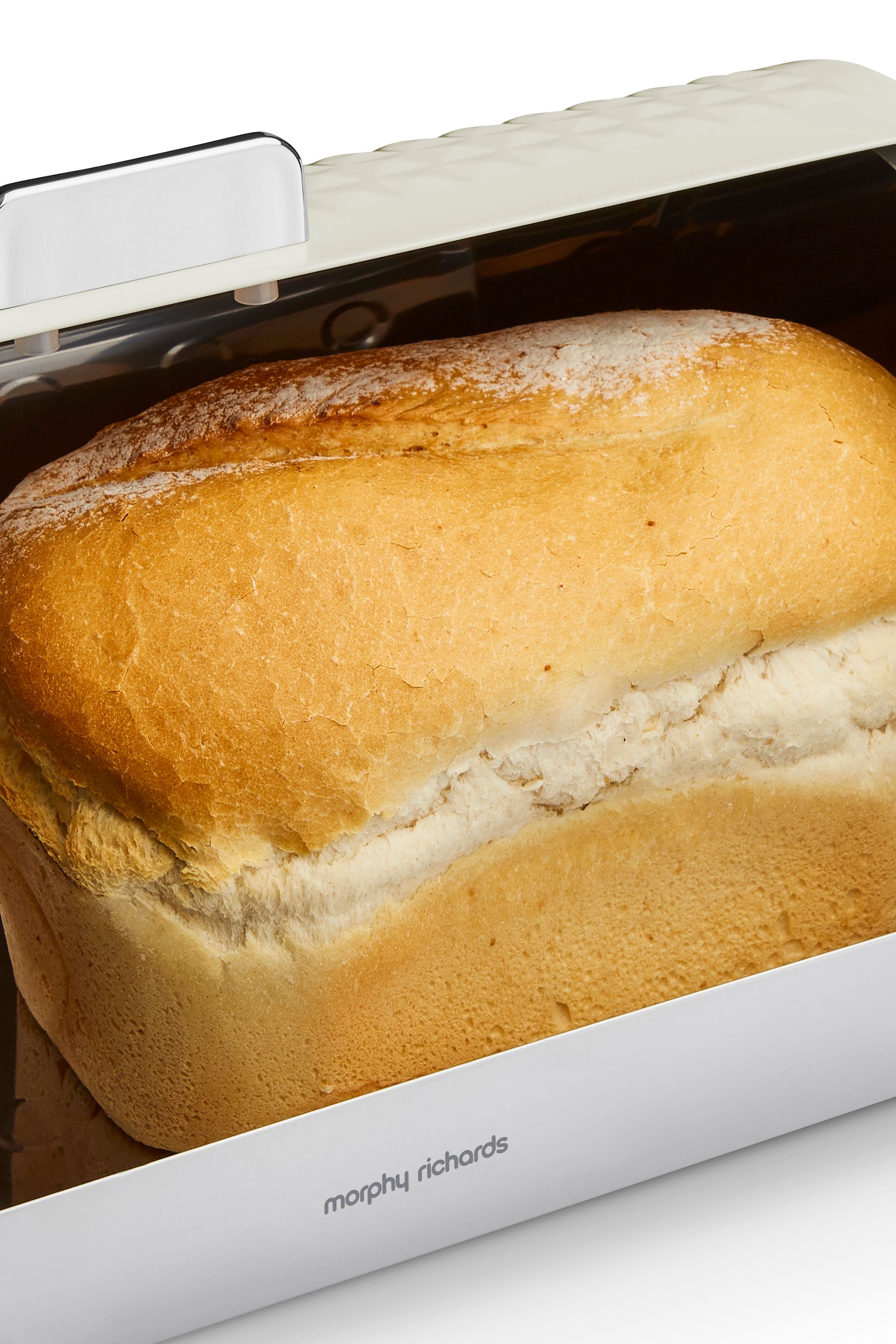 Morphy richards cream bread bin top
