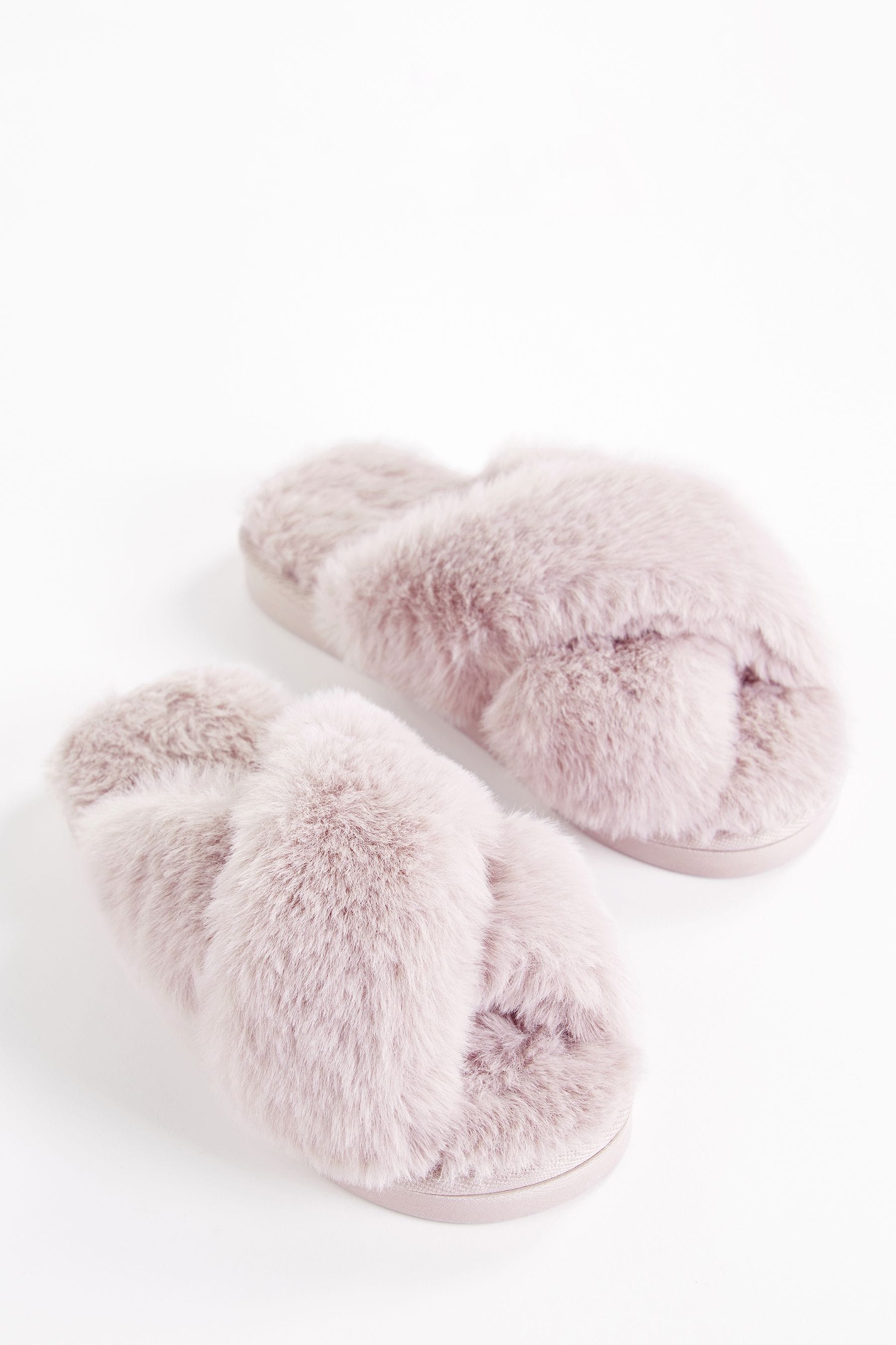 F&f fluffy sliders sale