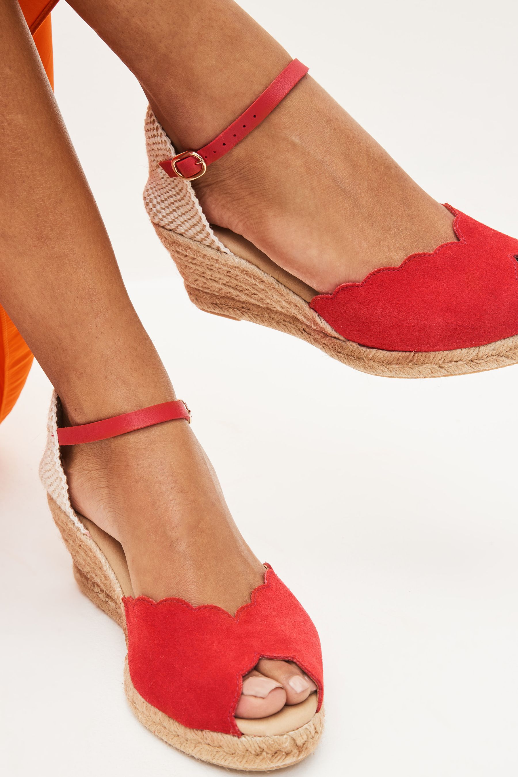 Next red wedges store
