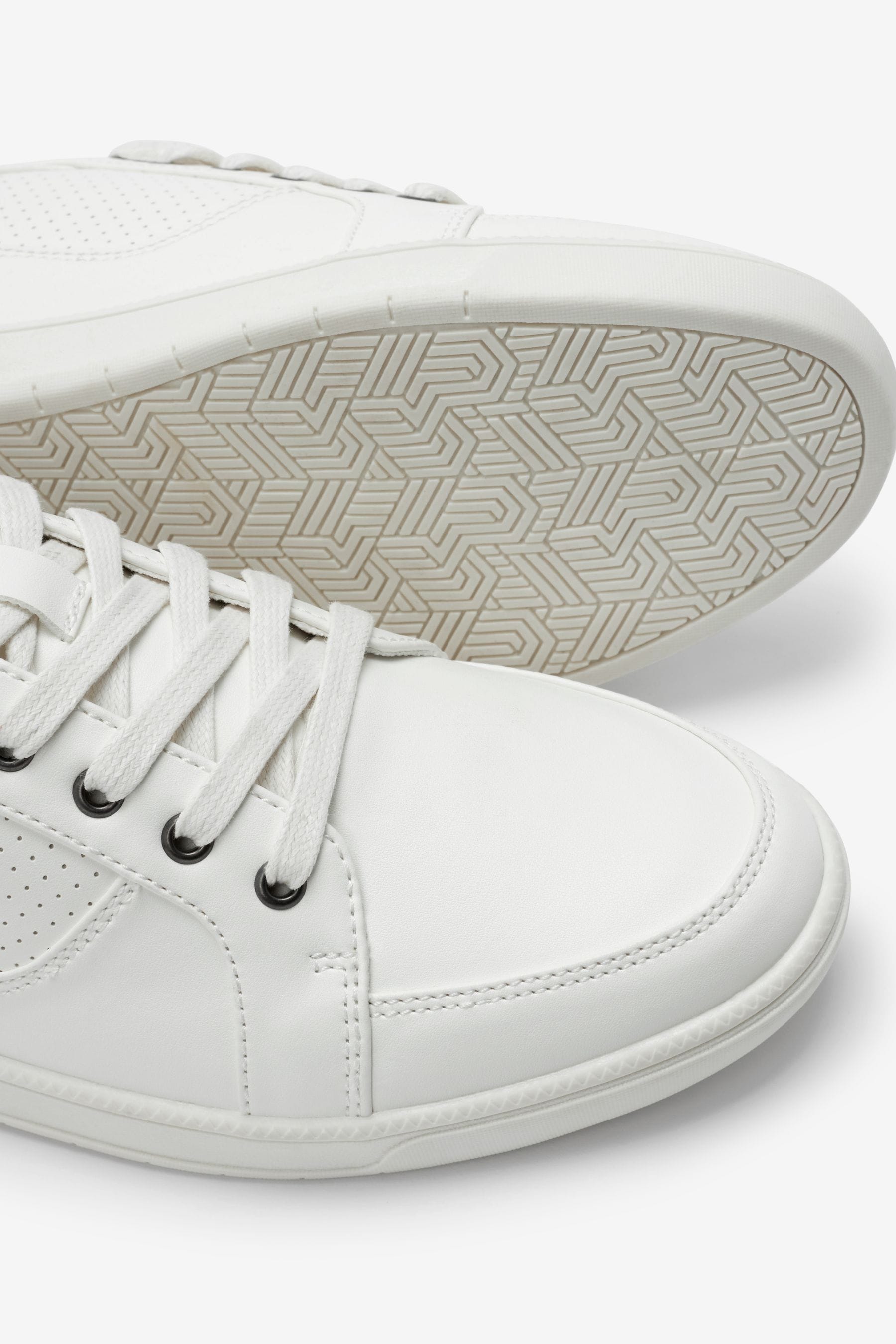 Smart fit white sneakers sales