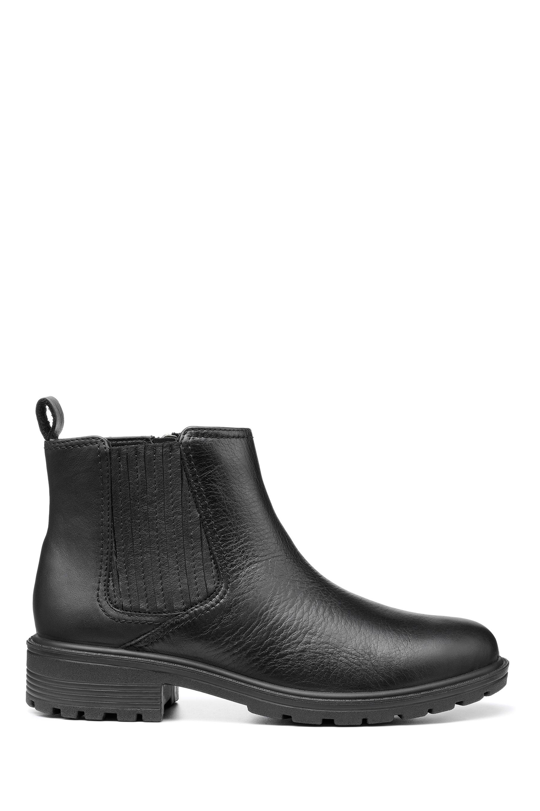 Buy Hotter Black Kew Wide Fit Slip On Ankle Boots from the Next UK online shop