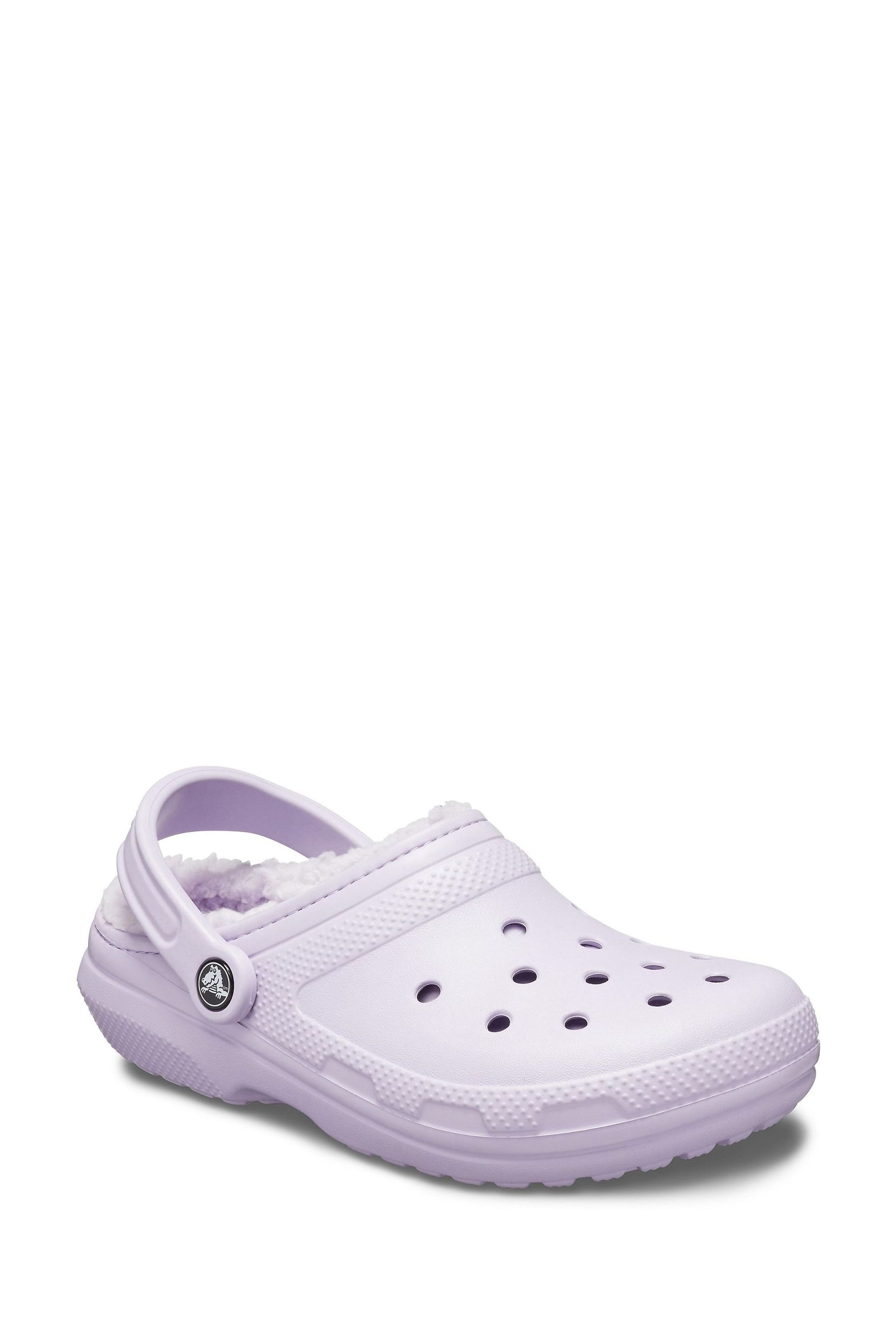 Buy Crocs Purple Classic Lined Clogs from the Next UK online shop