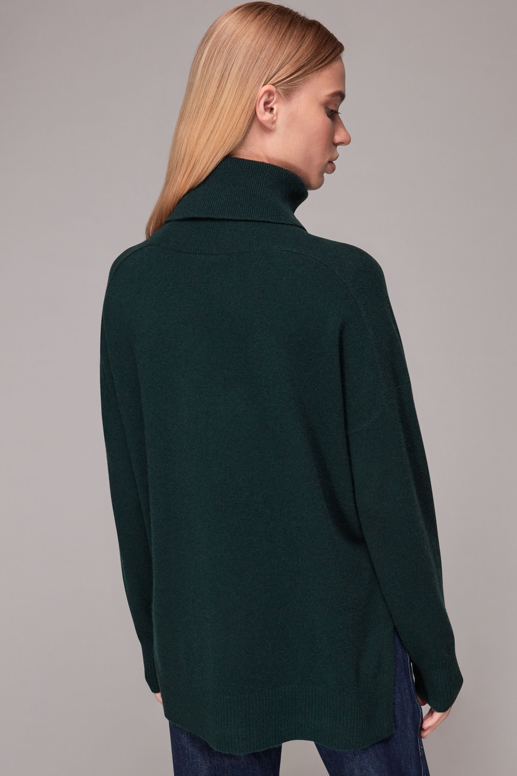 Whistles green jumper outlet