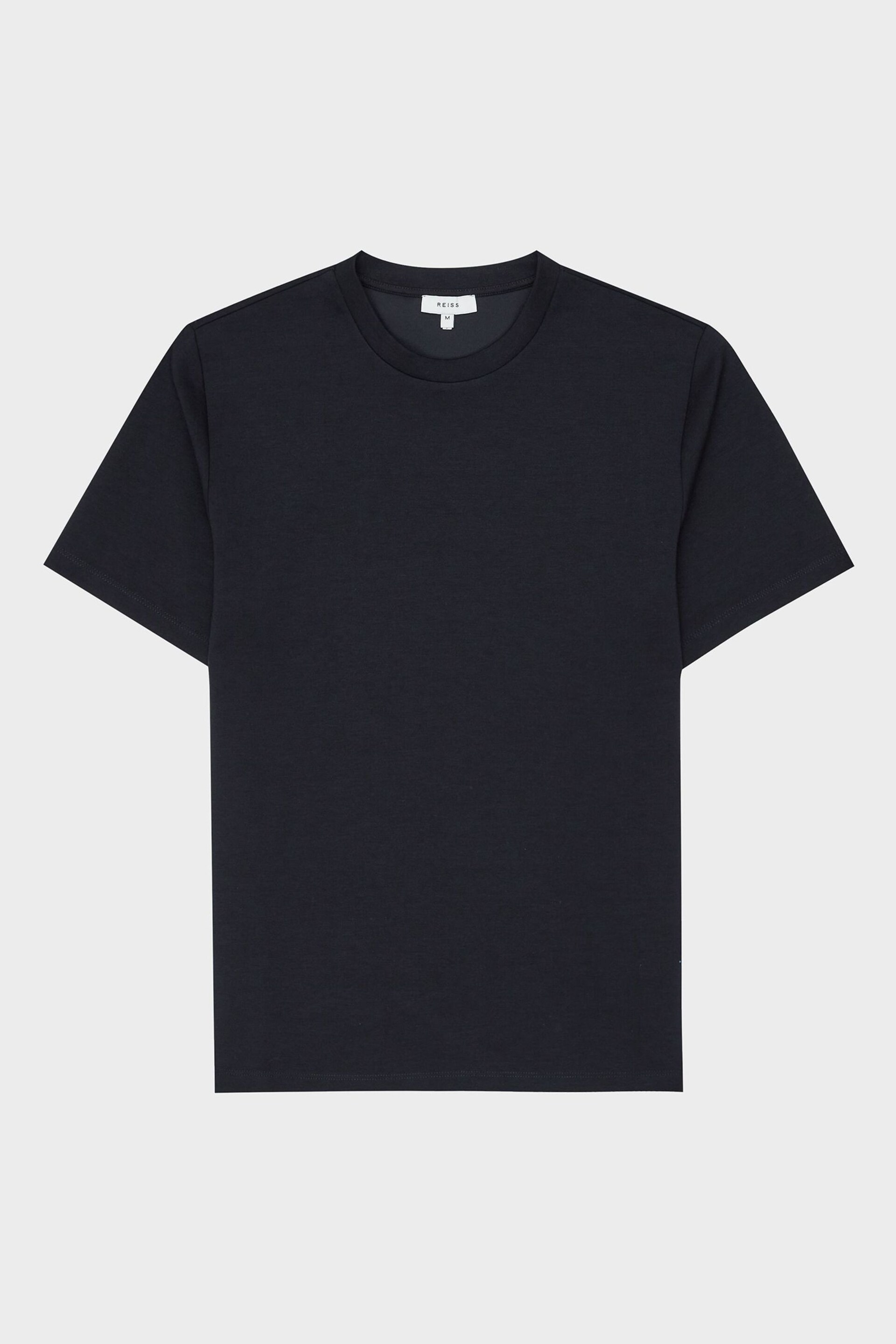 Reiss Bradley Melange Crew Neck T-Shirt - Image 2 of 3