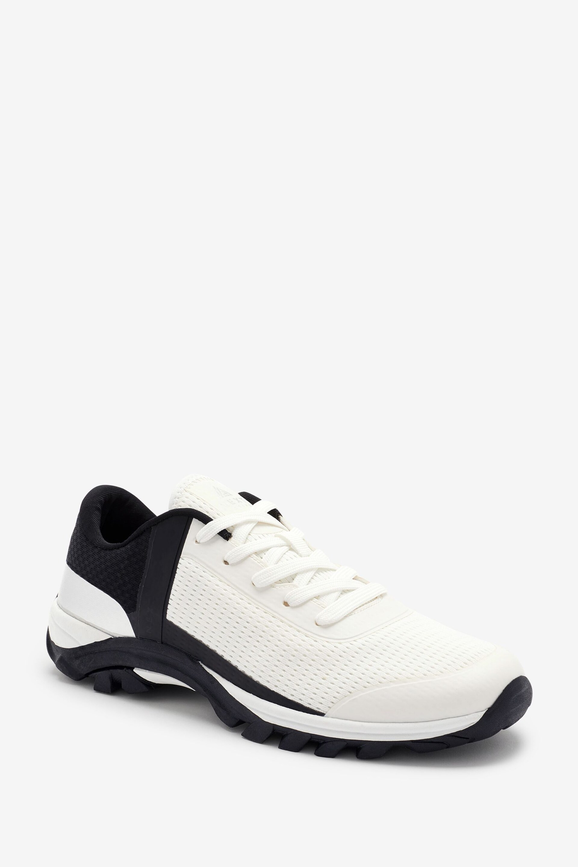 White/Black Next Active Golf Shoes - Image 6 of 9