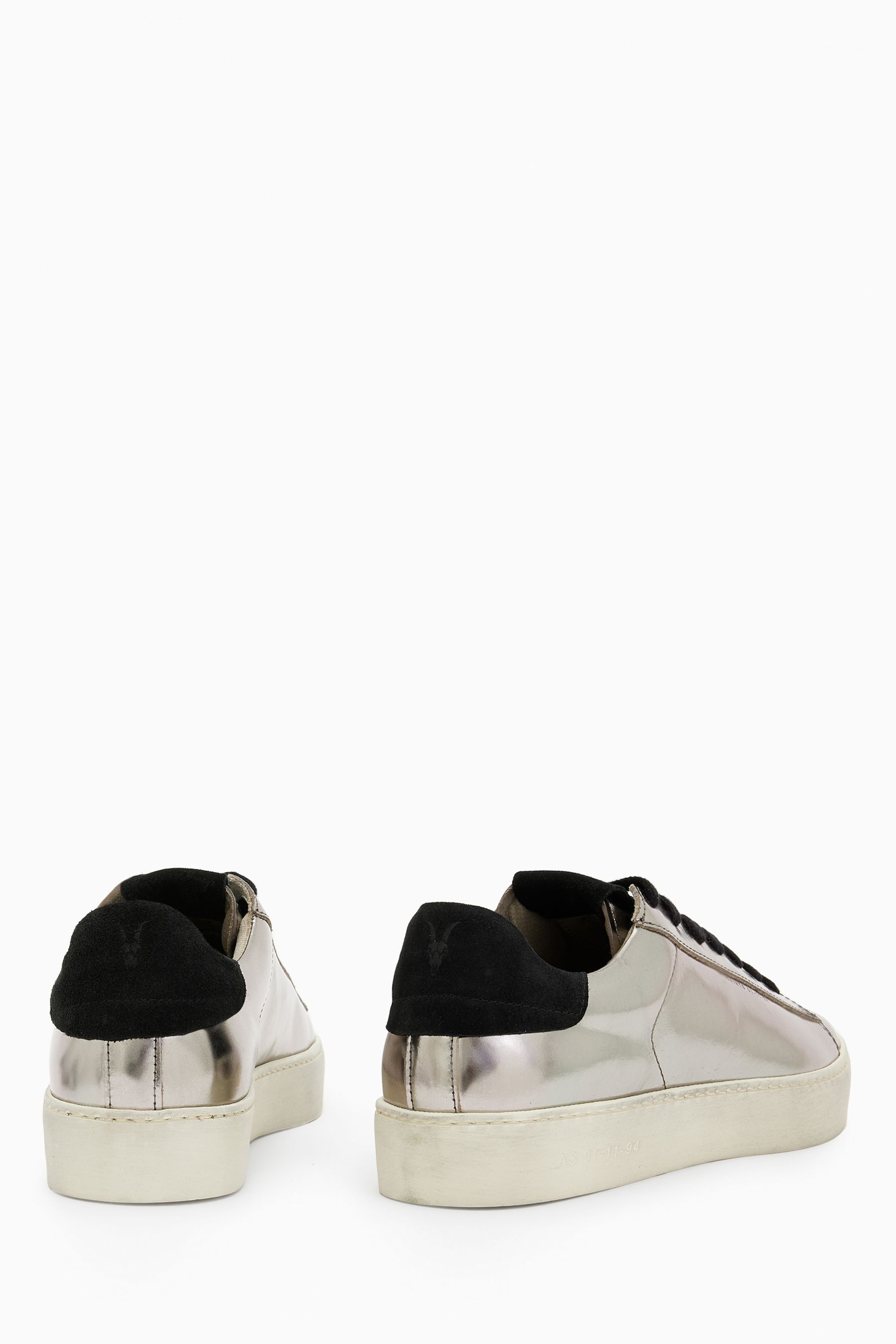 AllSaints Silver Shana  Shoes - Image 3 of 5