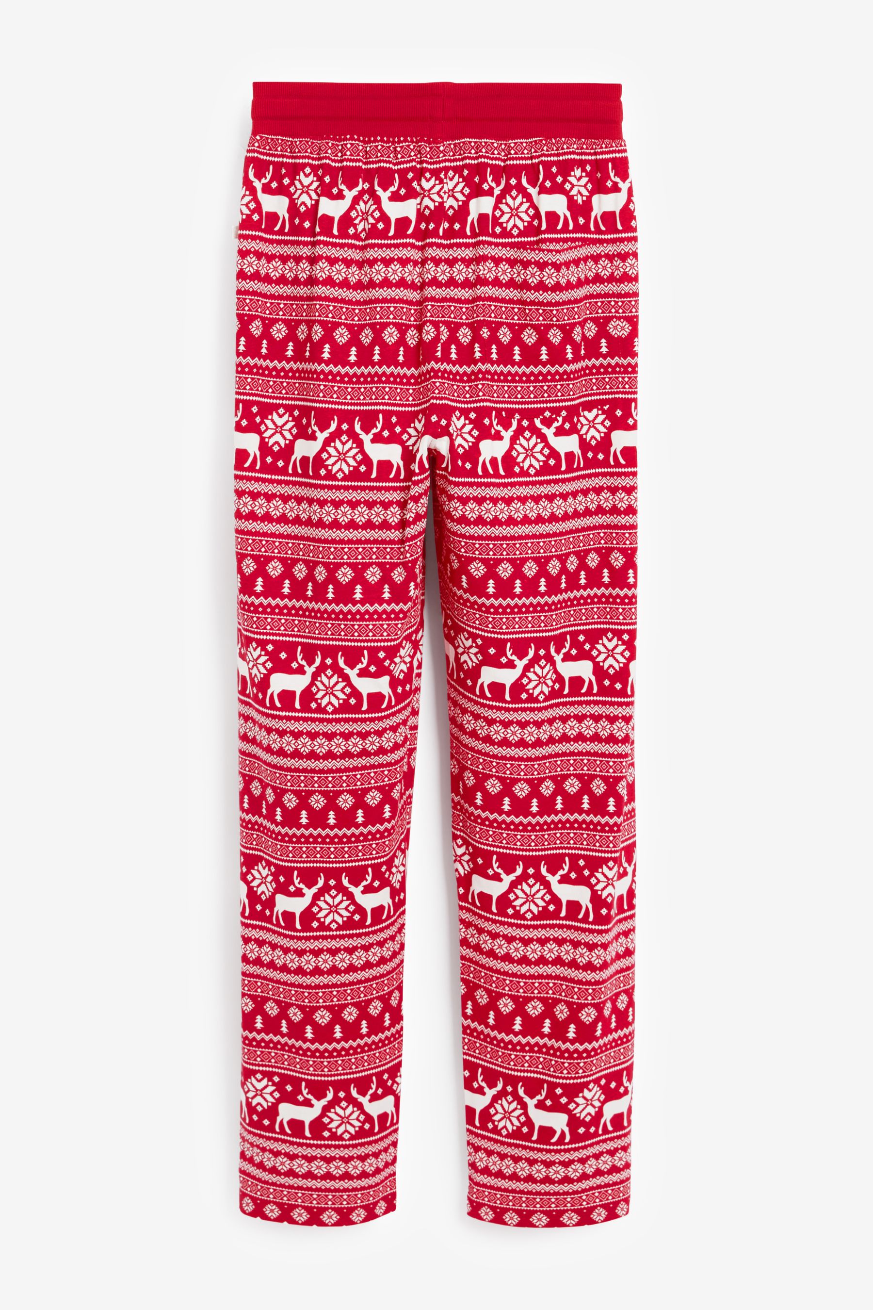 Buy The Little Tailor Mens Reindeer Christmas Fair Isle Pattern Pyjamas from the Next UK online shop