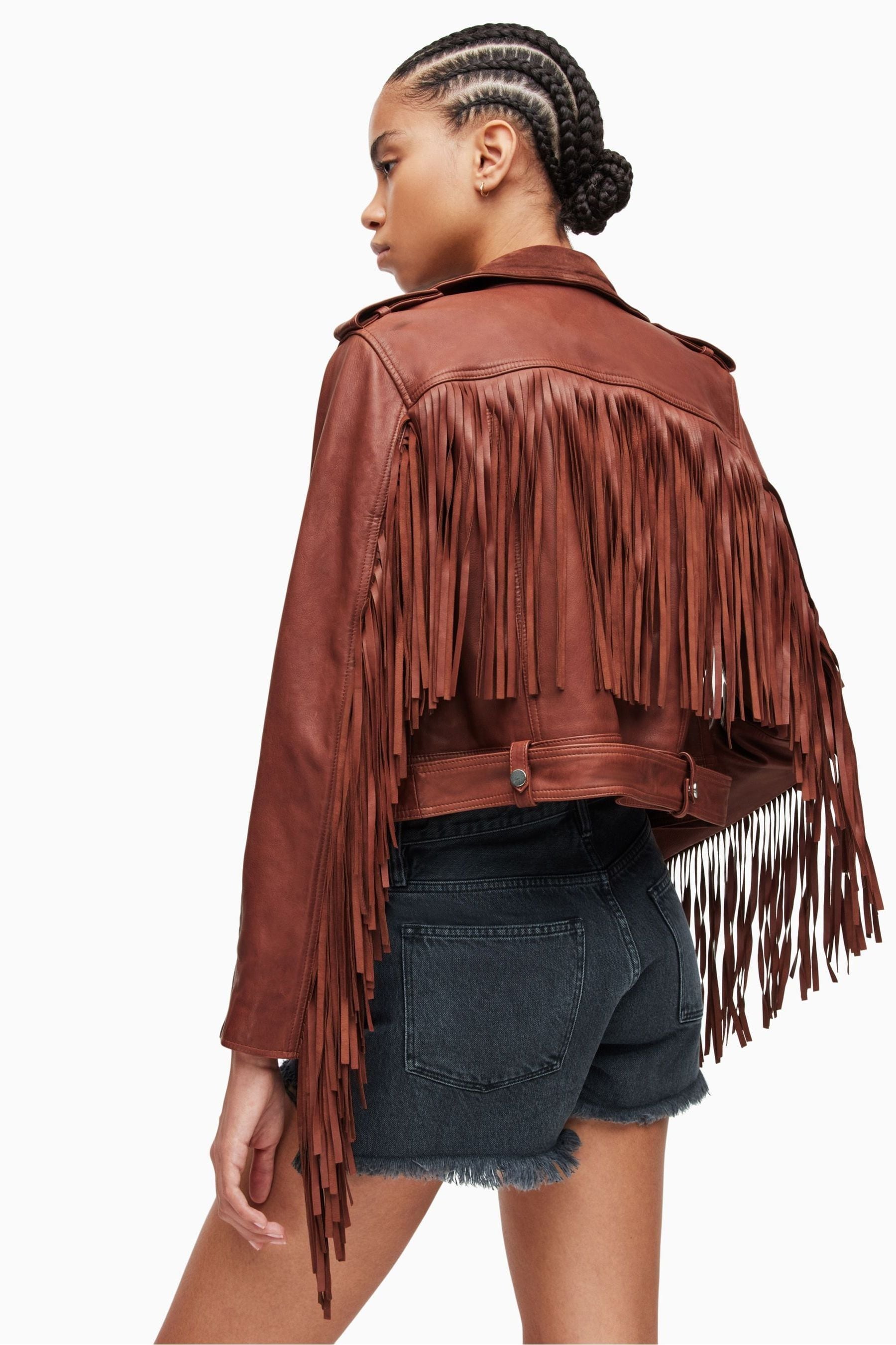 Red tassel jacket online
