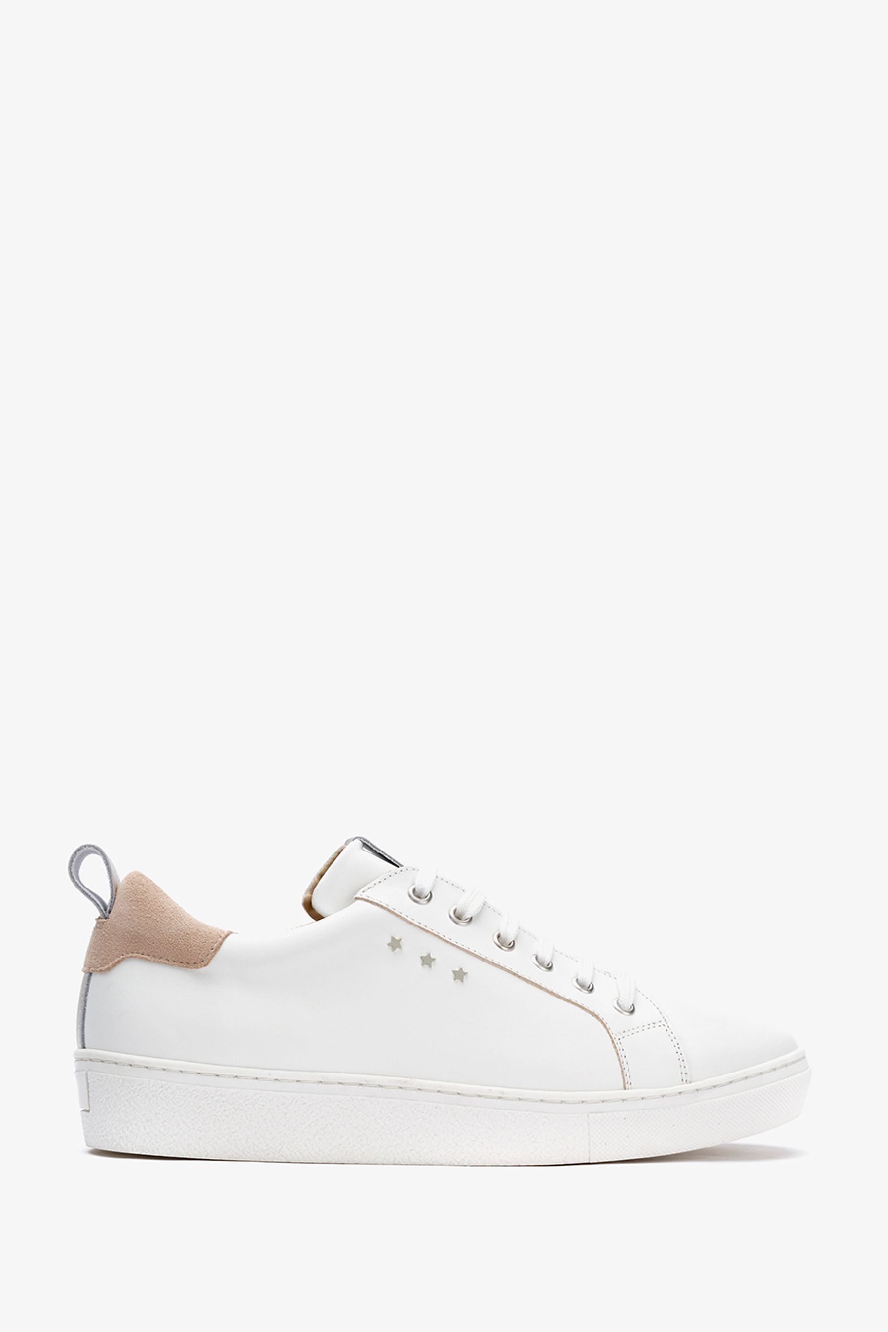 Mint velvet white star trainers sales