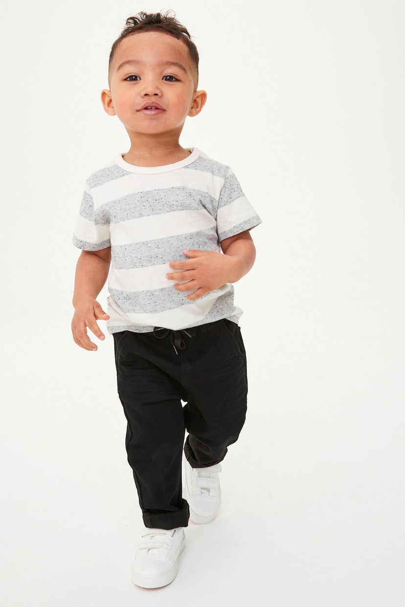 Black Super Soft Pull-On Jeans With Stretch (3mths-7yrs) - Image 2 of 8