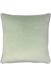 Evans Lichfield Green Opulence Velvet Polyester Filled Cushion - Image 1 of 3