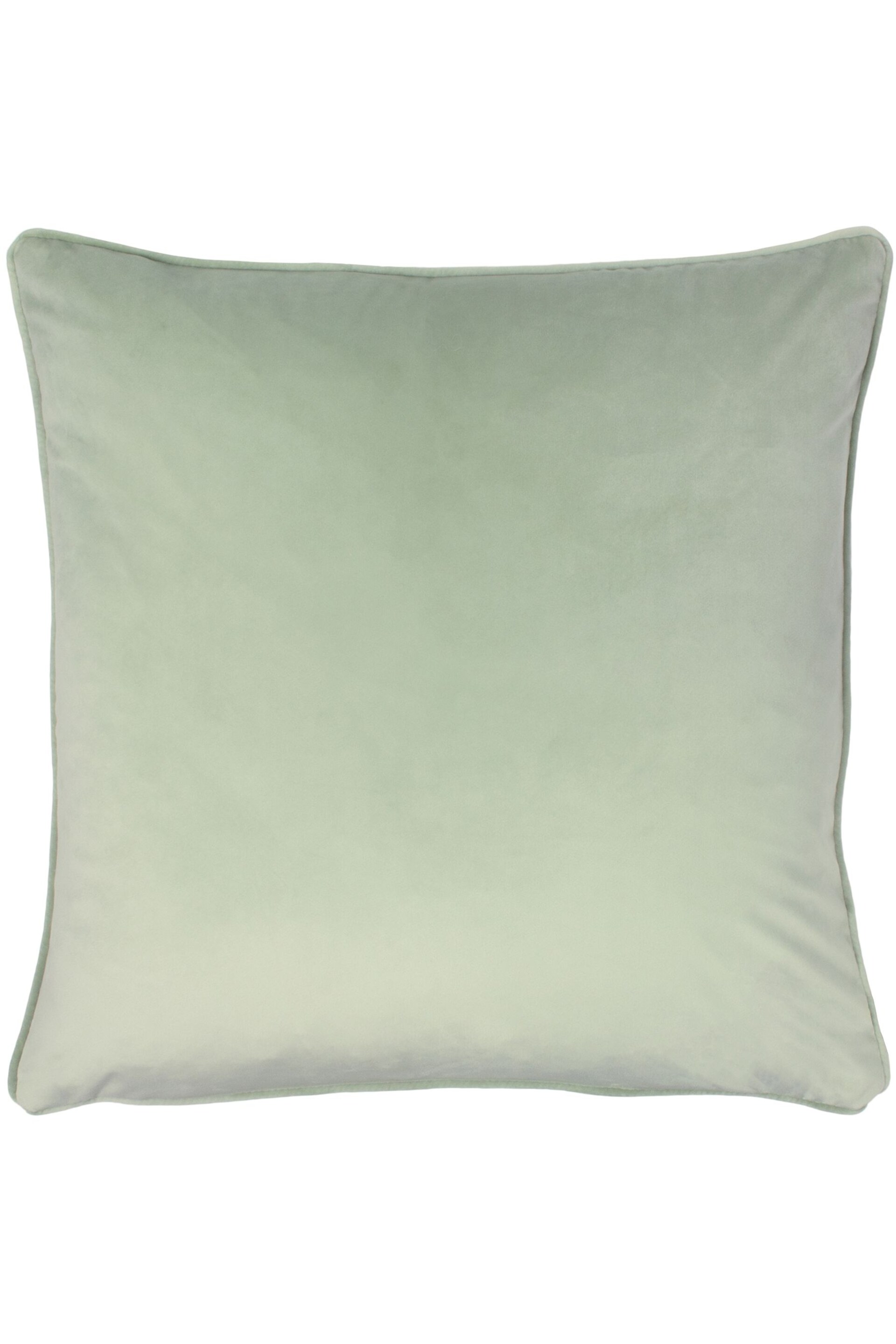 Evans Lichfield Green Opulence Velvet Polyester Filled Cushion - Image 1 of 3