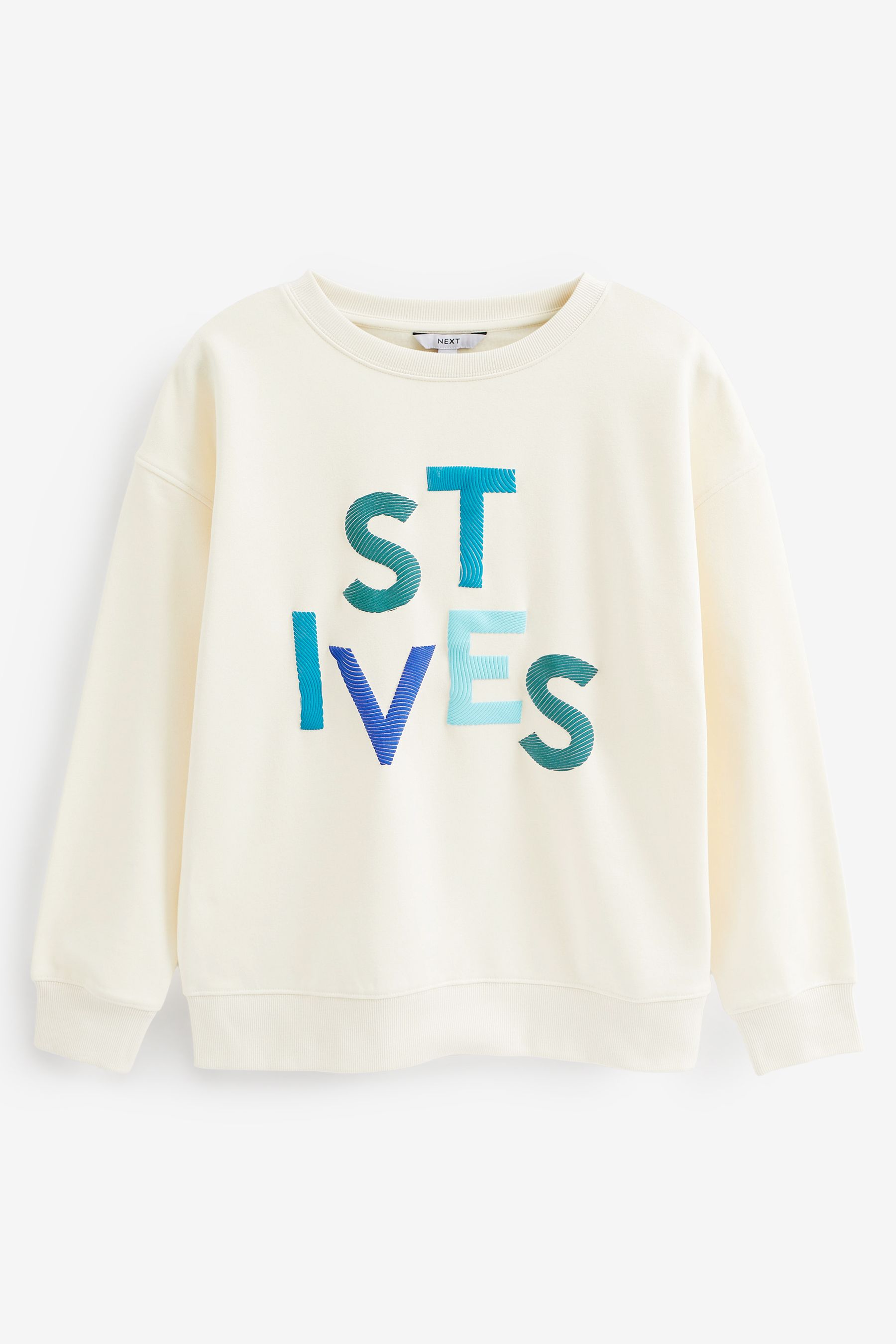 Next white sweatshirt store
