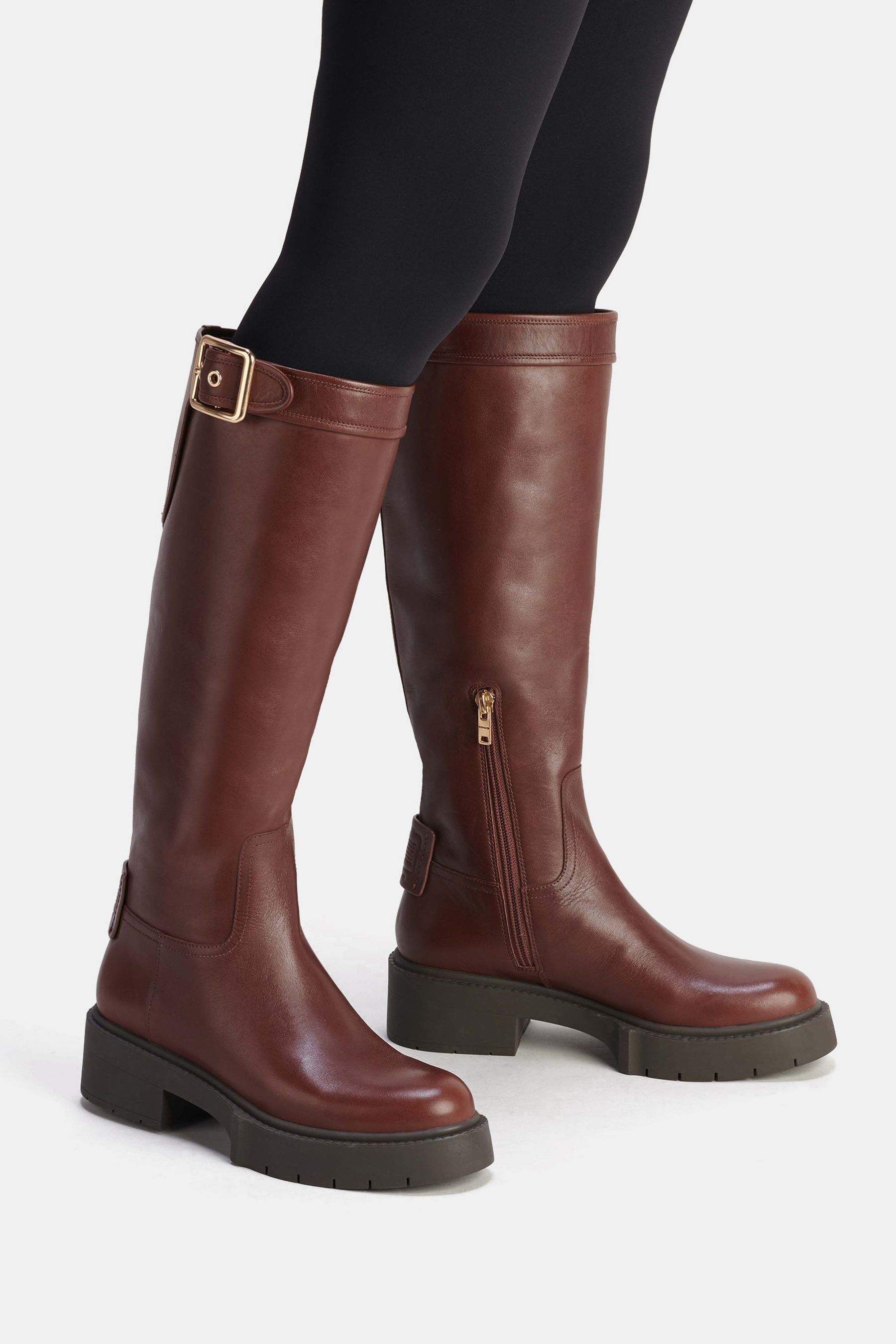 Buy Coach Lilli Leather Calf Boots from Next Ireland