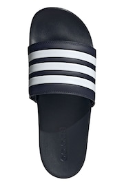 adidas Blue Sportswear Adilette Comfort Sandals - Image 1 of 5