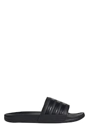 adidas Night Black Sportswear Adilette Comfort Sandals - Image 1 of 8