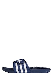 adidas Blue Sportswear Adissage Slides - Image 1 of 9