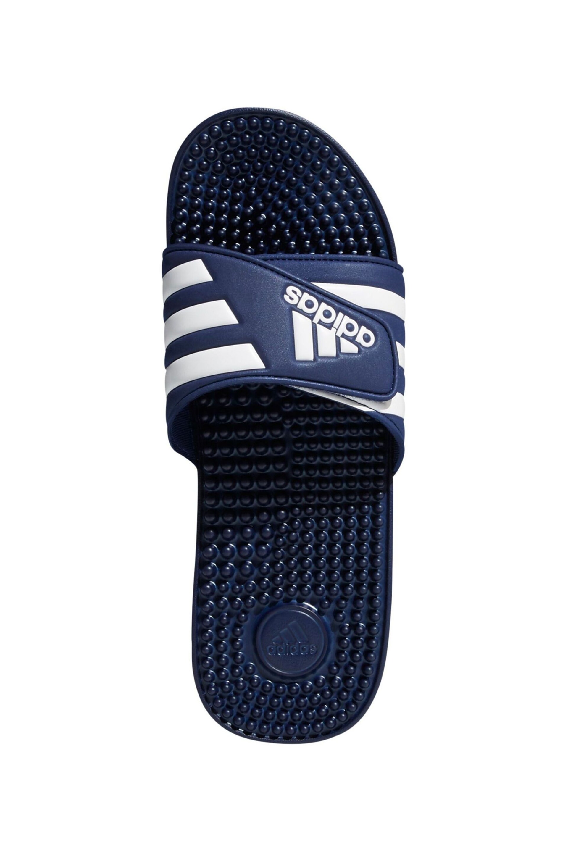 adidas Blue Sportswear Adissage Slides - Image 6 of 9