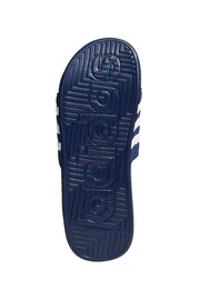 adidas Blue Sportswear Adissage Slides - Image 7 of 9
