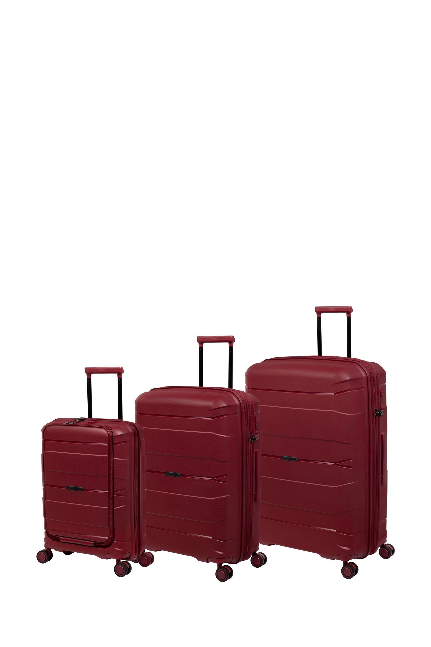 Buy IT Luggage Momentous Three Piece Expandable Hardshell Suitcase Set from the Next UK online shop