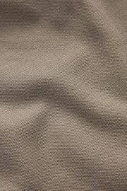 Brown Regular Fit Short Sleeve Pique Polo Shirt - Image 7 of 7