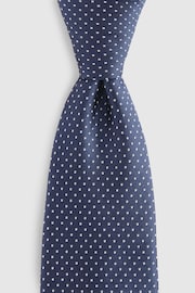 MOSS Pindot Silk Tie - Image 2 of 2