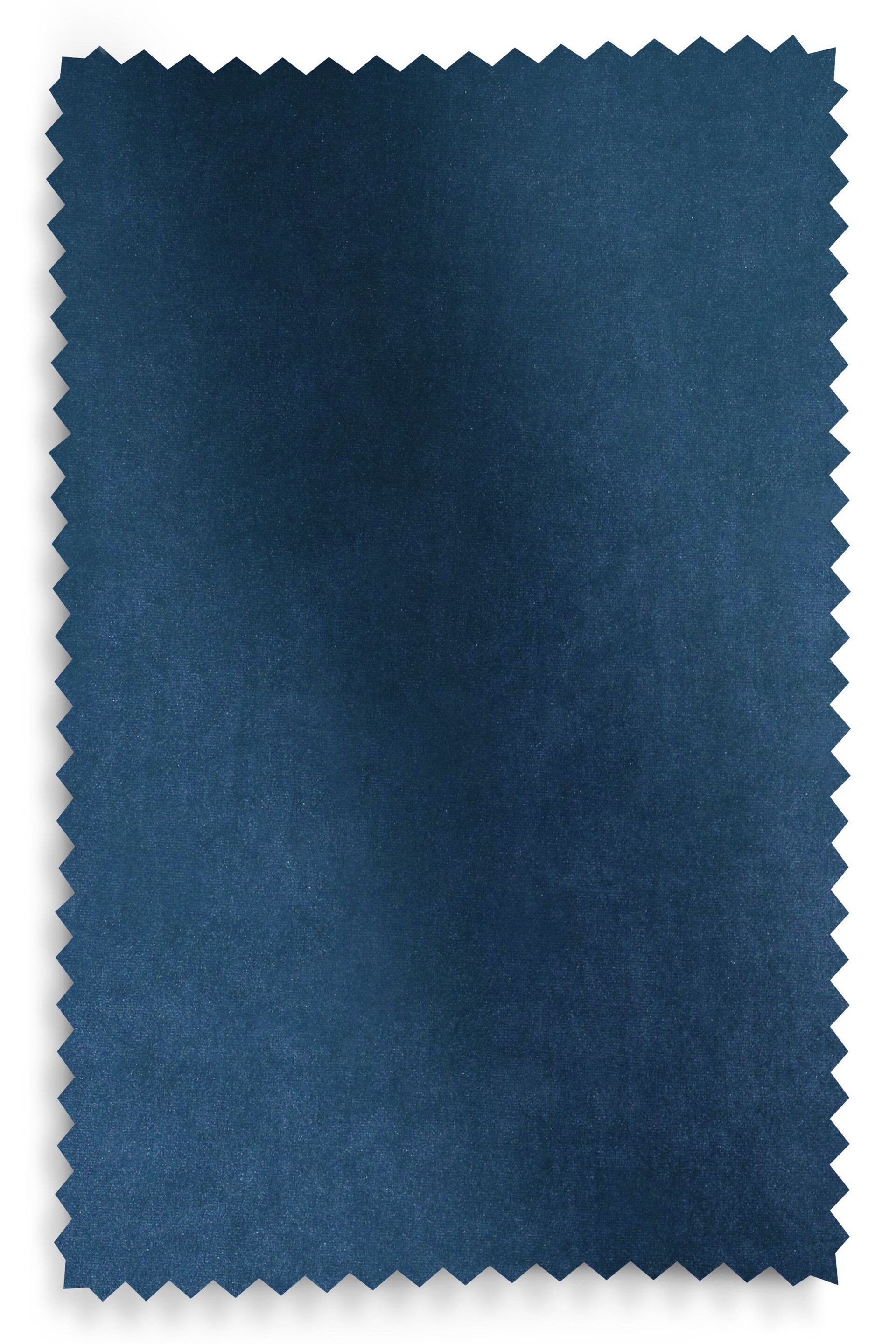 Navy Blue Matte Velvet Blackout/Thermal Eyelet Curtains - Image 8 of 9