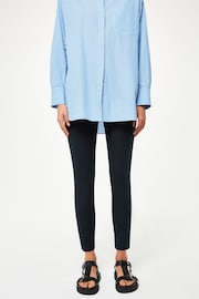 Whistles Blue Super Stretch Trousers - Image 4 of 5