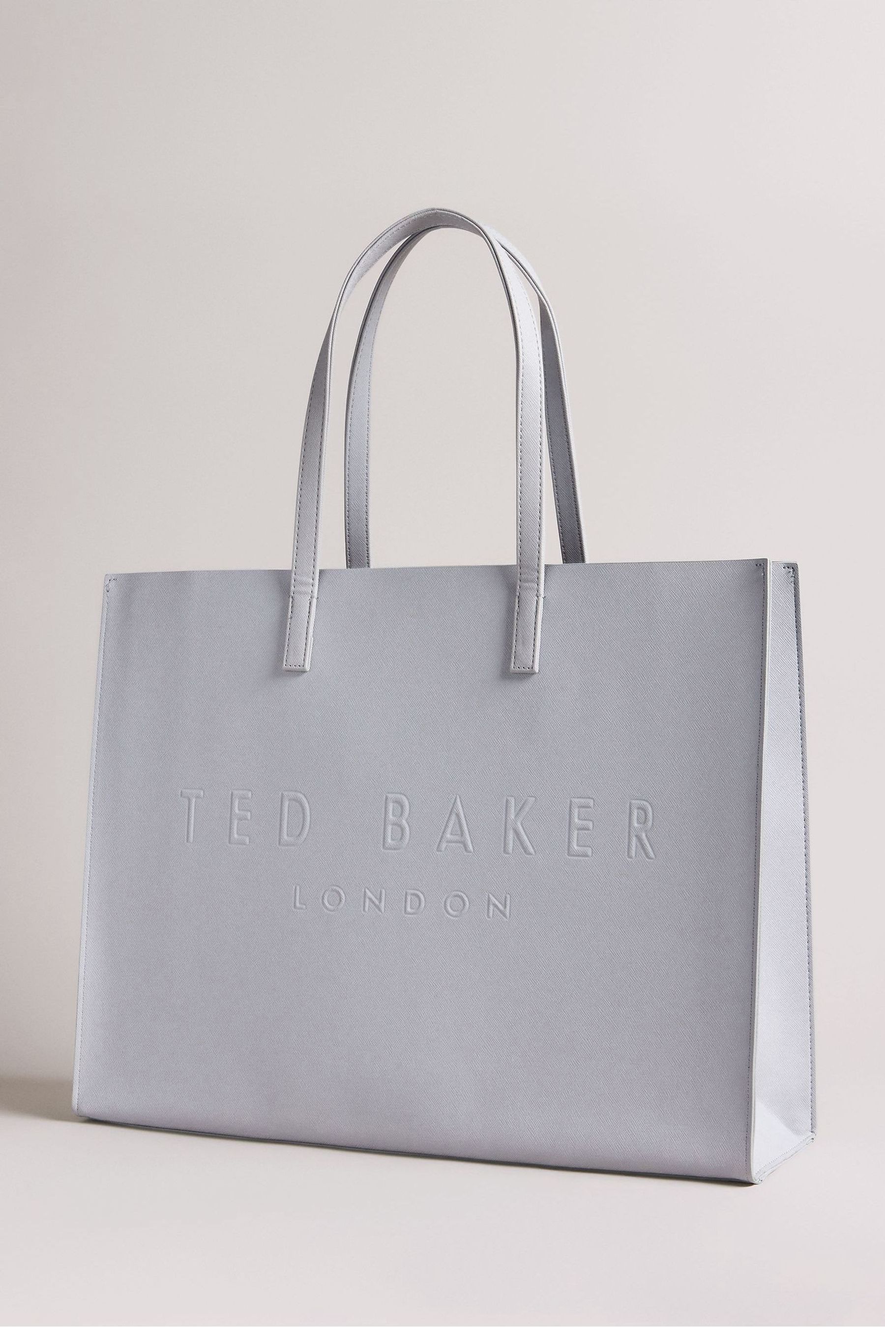 Ted baker grey suede bag on sale