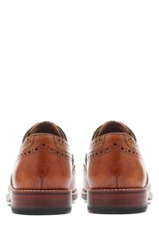 Jones Bootmaker Tan Gents Leather Lace Smart Shoes - Image 4 of 6