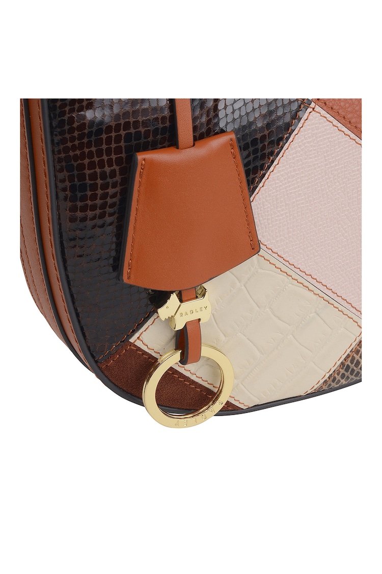 Radley London Summerstown Patchwork Small Zip Top Multiway Bag - Image 4 of 4