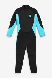 Black/Blue Long Sleeve Wetsuit (1-16yrs) - Image 4 of 7