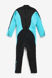 Black/Blue Long Sleeve Wetsuit (1-16yrs) - Image 5 of 7