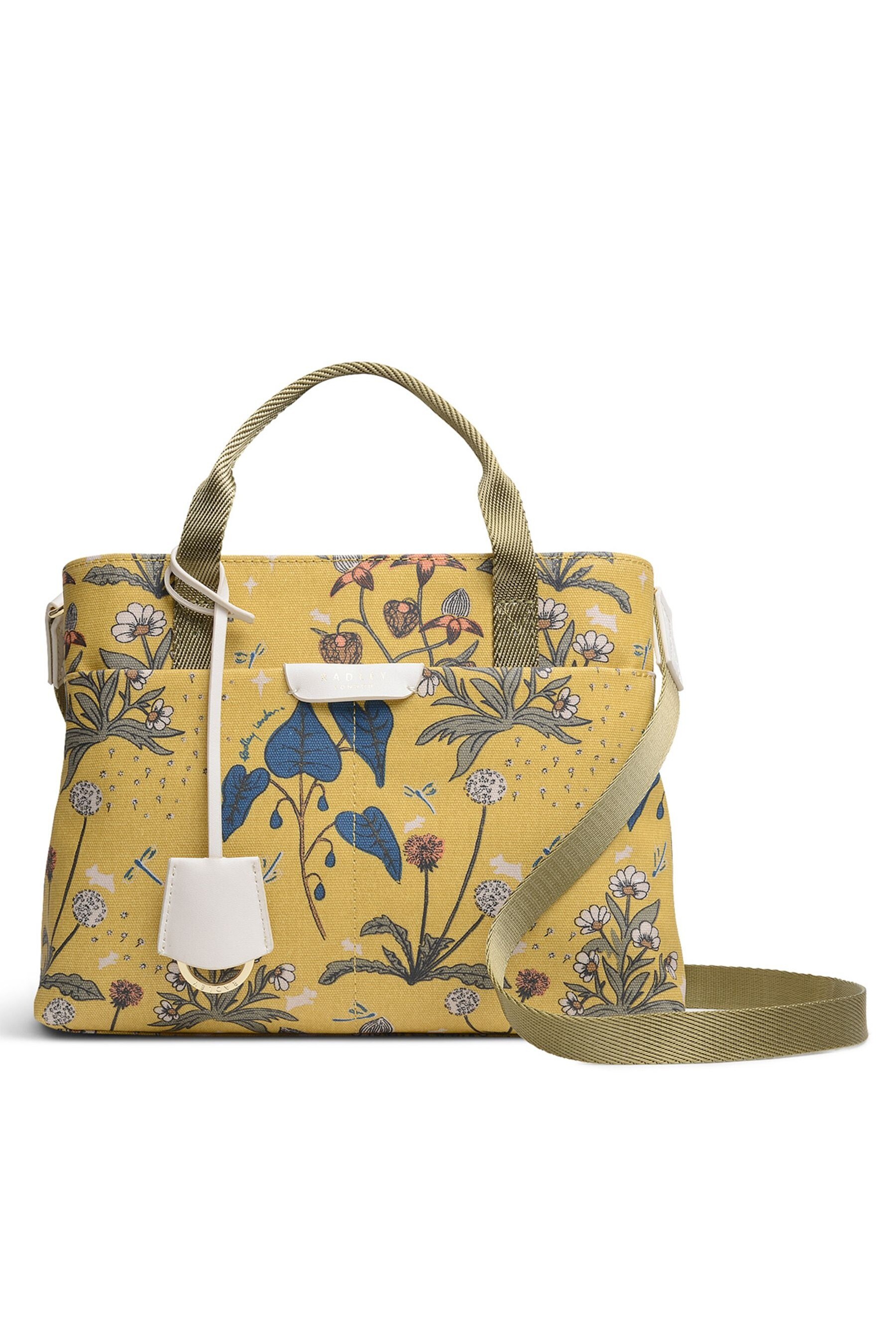Buy Radley London Maple 100 Cotton Cross Folk Floral Medium Ziptop Multiway Bag from the Next UK online shop
