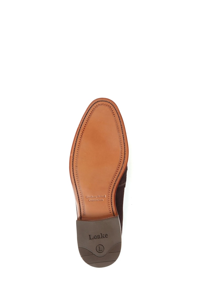 Loake by Jones Bootmaker Ohio Mens Goodyear Welted Leather Loafers - Image 5 of 5