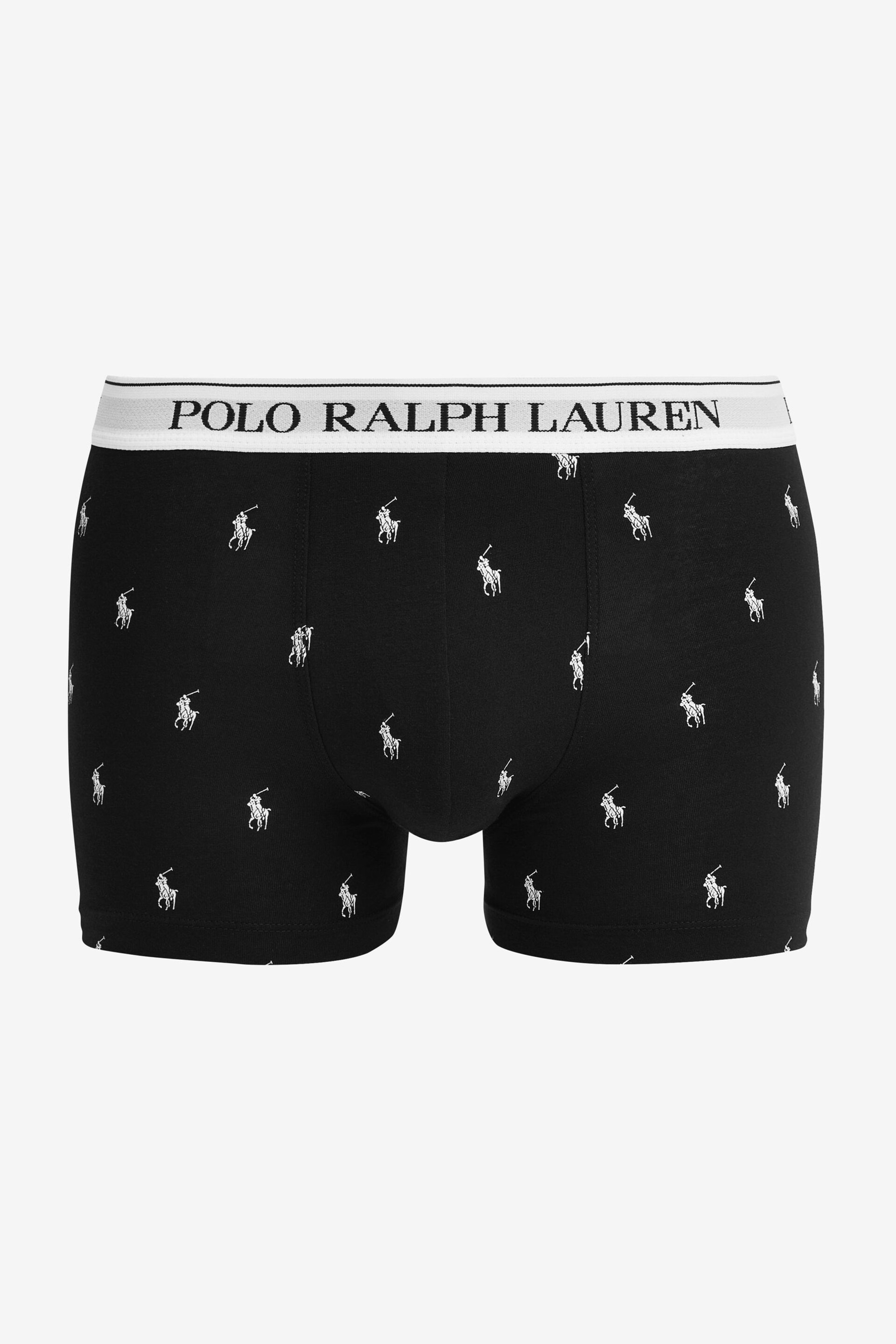 Polo Ralph Lauren Classic Stretch Cotton Boxers 5-Pack - Image 6 of 12