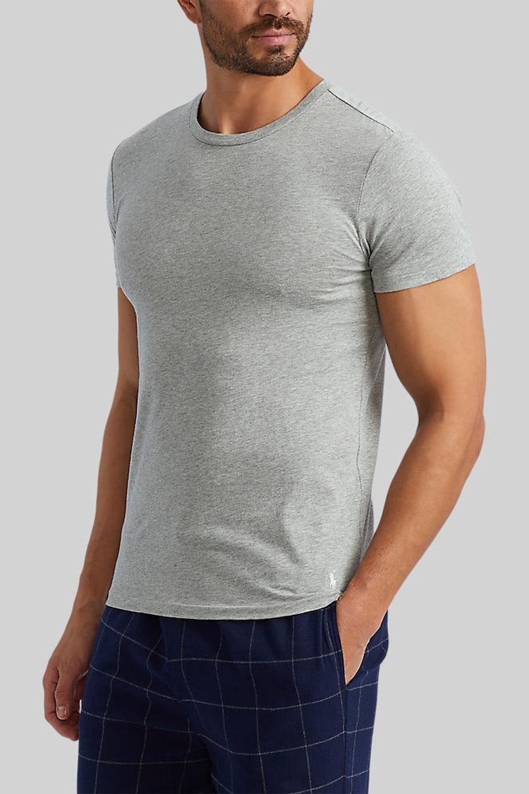 Polo Ralph Lauren Slim Crewneck T-Shirts 3 Pack - Image 4 of 6