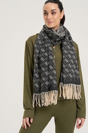 Guess Noelle Brown Scarf - Image 1 of 2