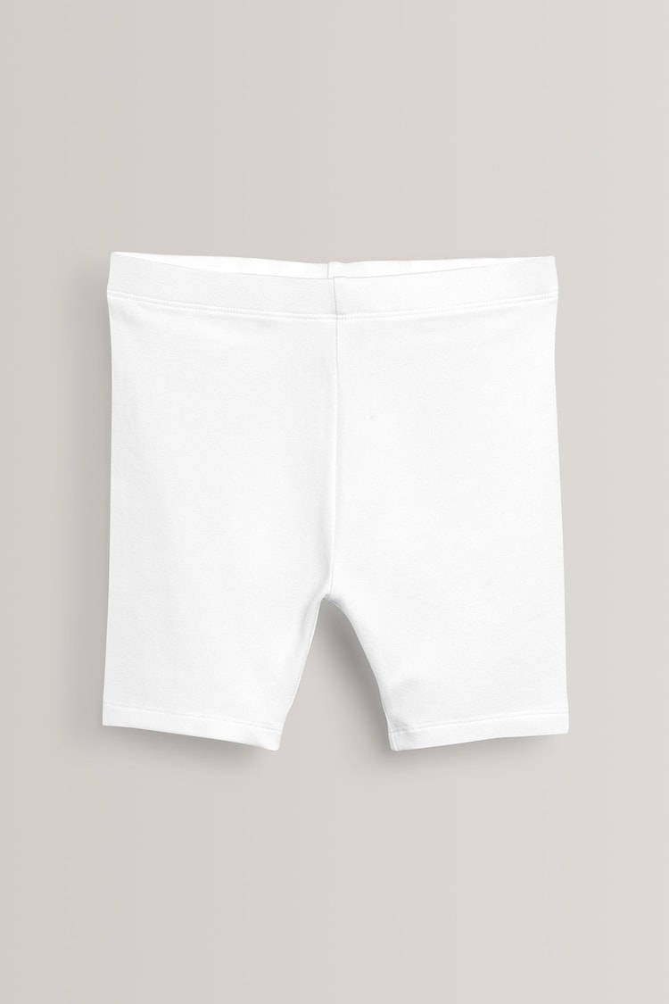 White Cycle Shorts (3-16yrs) - Image 1 of 3