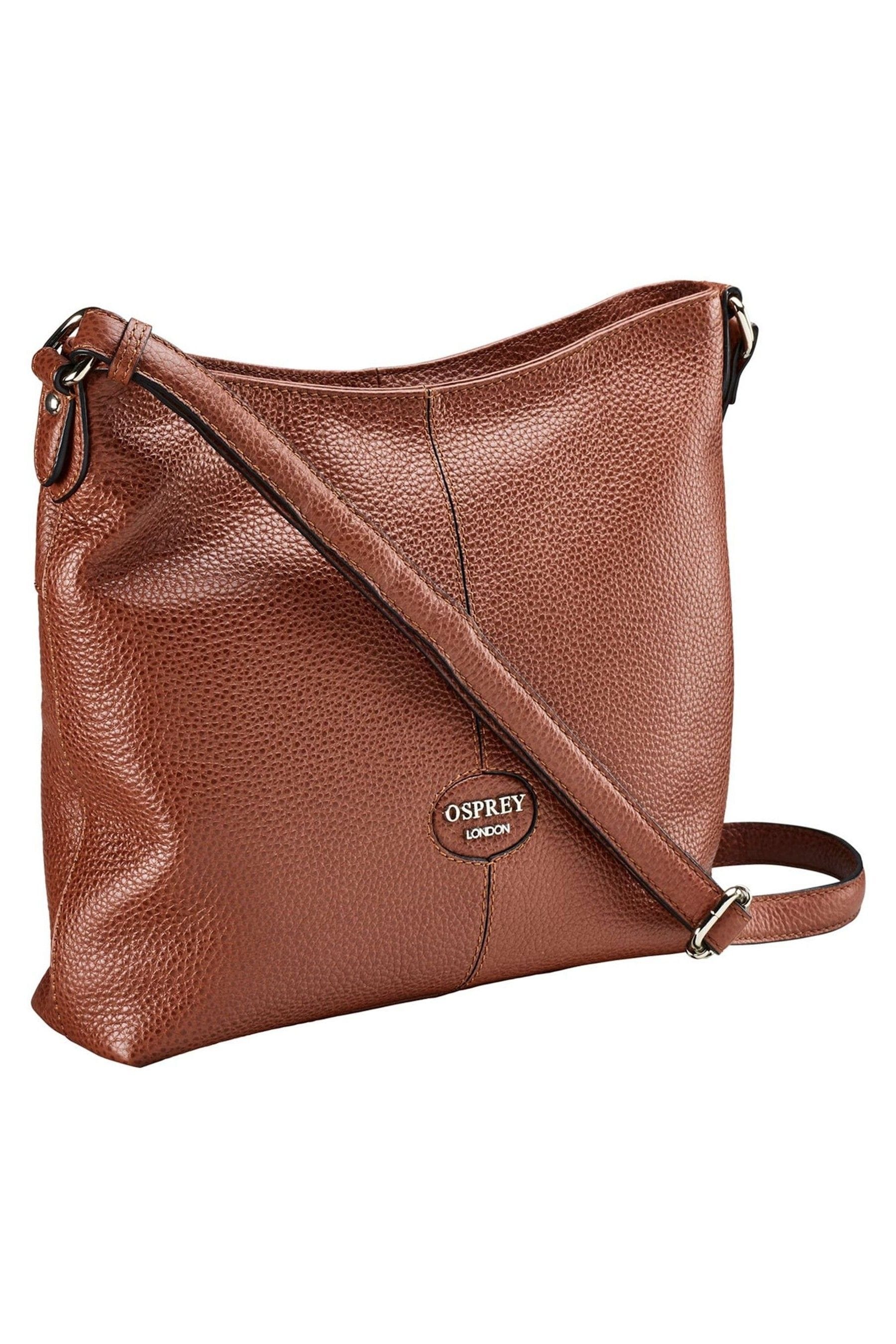 OSPREY LONDON The Rita Leather Cross Body Bag