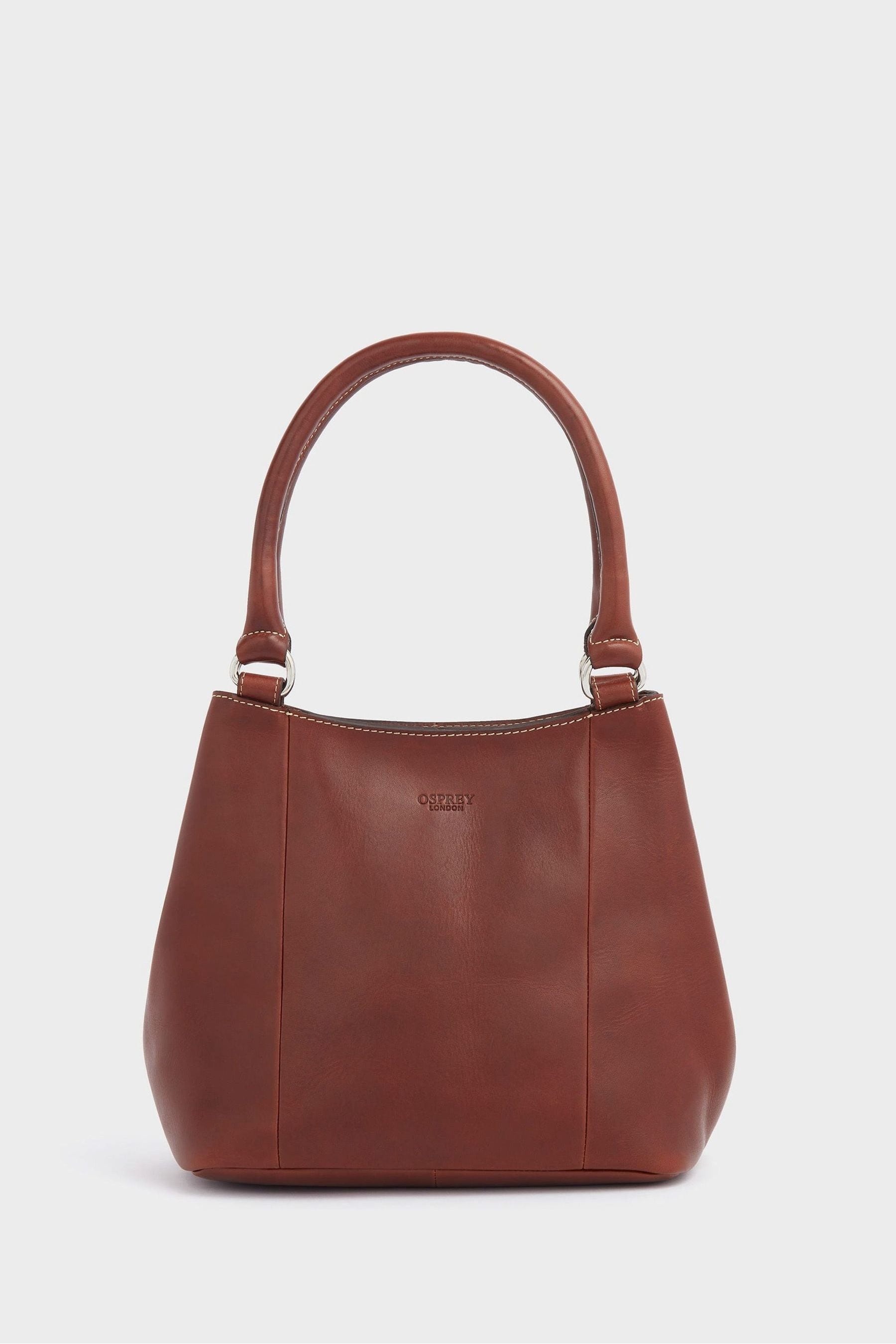 Buy OSPREY LONDON Oily Saddle Leather Narissa Small Hobo Bag from Next Ireland