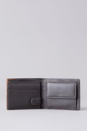 Lakeland Leather Brown Stitch Leather Bi-Fold Wallet - Image 4 of 7