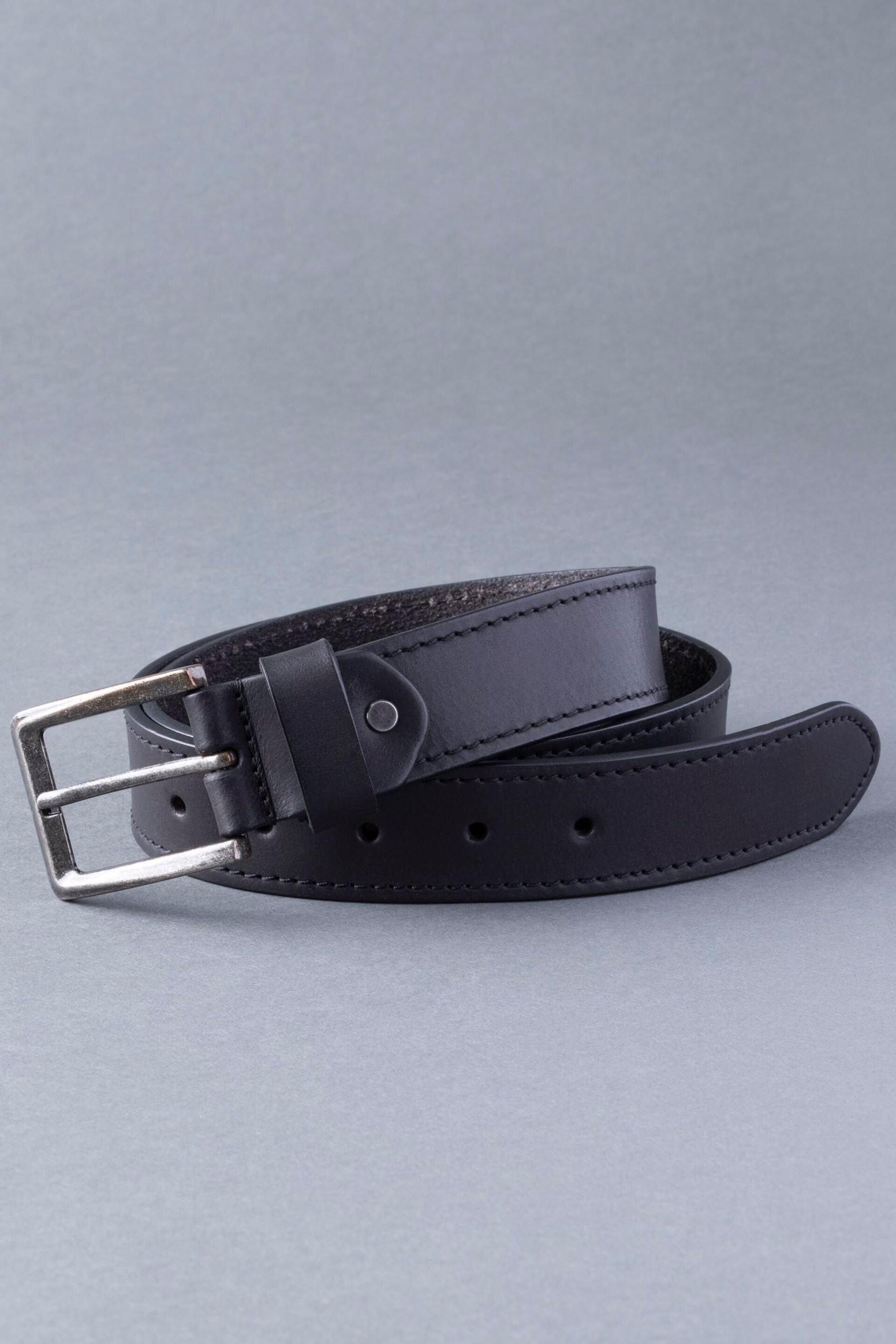 Lakeland Leather Black Eskdale Leather Belt - Image 1 of 3