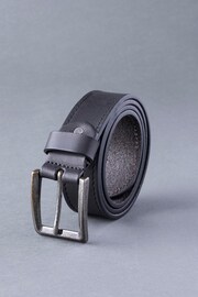 Lakeland Leather Black Eskdale Leather Belt - Image 2 of 3