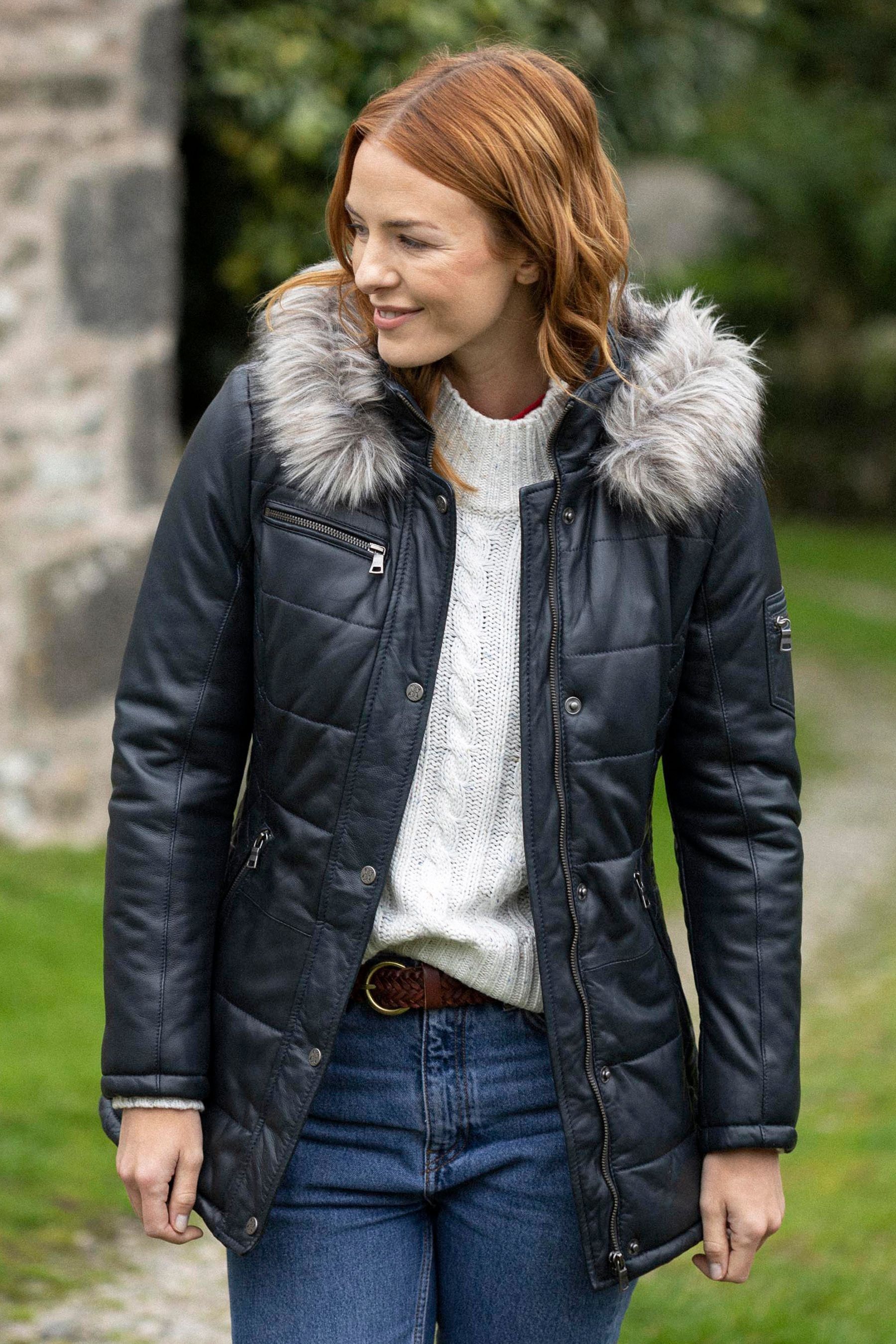 Next navy coat discount