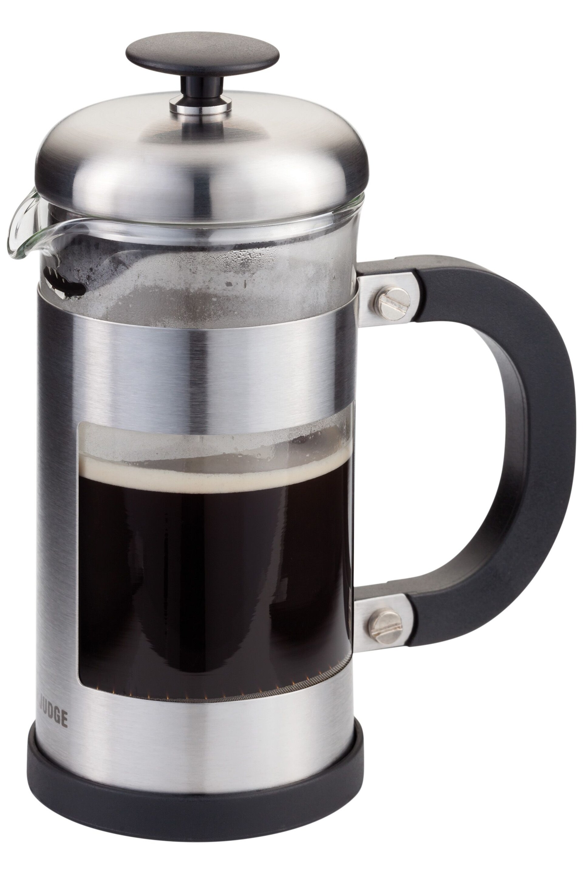 Judge Silver Coffee 3 Cup Glass Cafetiere 350ml - Image 3 of 4