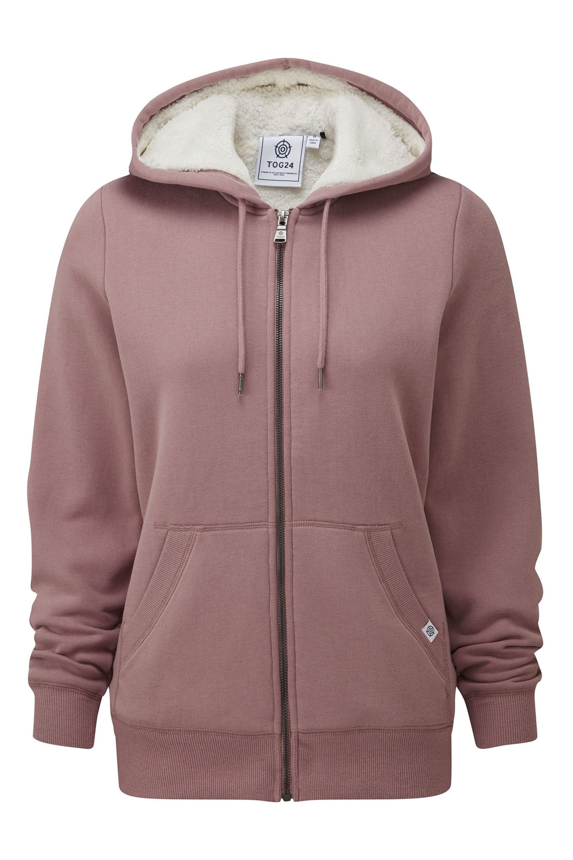 Tog 24 Pink Finch Sherpa Lined Hoodie - Image 5 of 6